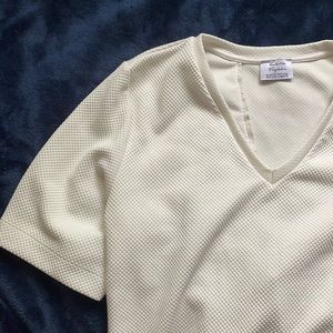 White Zara trafaluc shirt